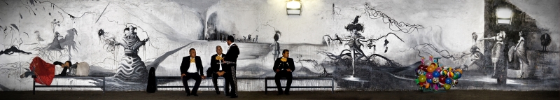 Under the Bridge by artist Gray Hawn